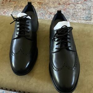 Black men’s dress shoes, Cole Haan